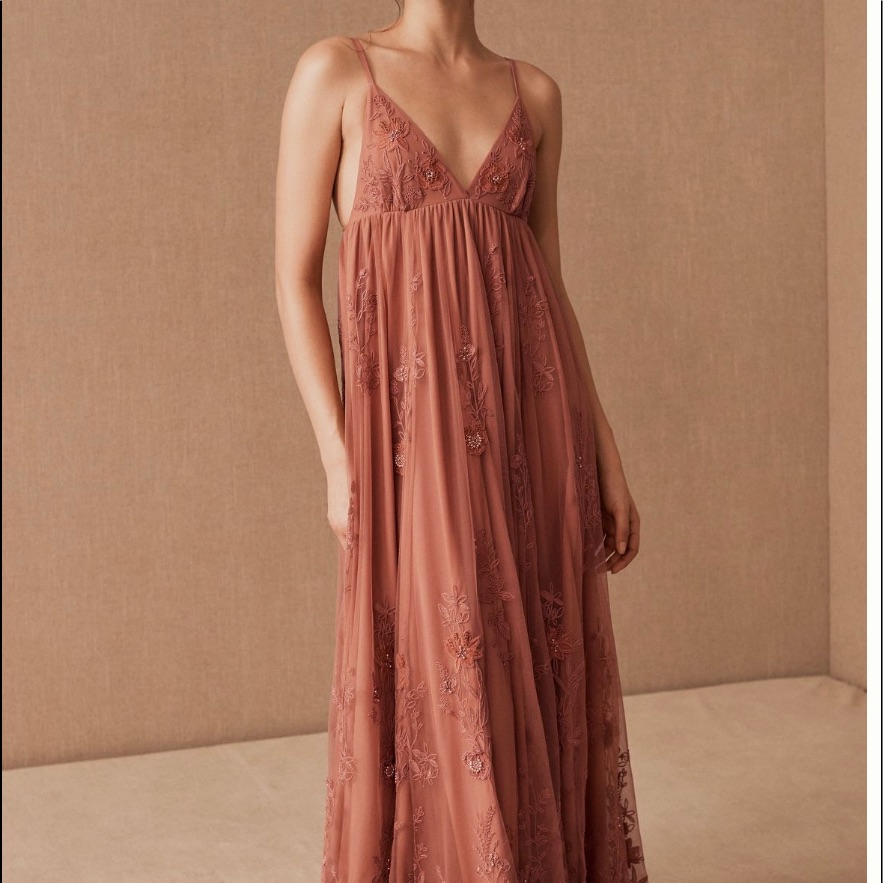Beautiful Boho Maxi Dress By Bhldn